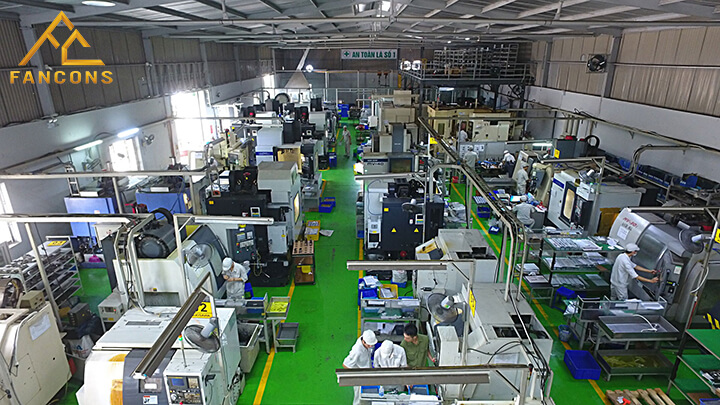Phân xưởng cơ khí là nơi làm việc chính của một nhà máy cơ khí